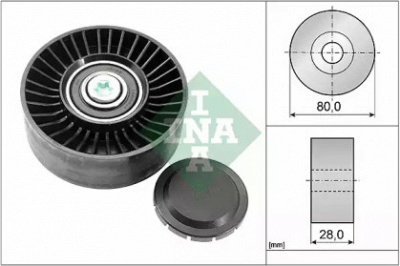 WILMINK GROUP wg1253036 -  Паразитный / ведущий ролик, поликлиновой ремень